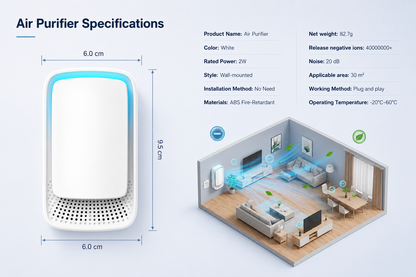 Plug-In Negative Ion Air Purifier